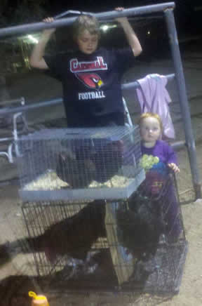 Jake giving 4H Demo